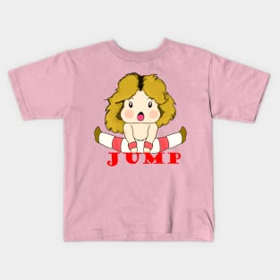 Chibi Lee Roth Jump Kids T-Shirt